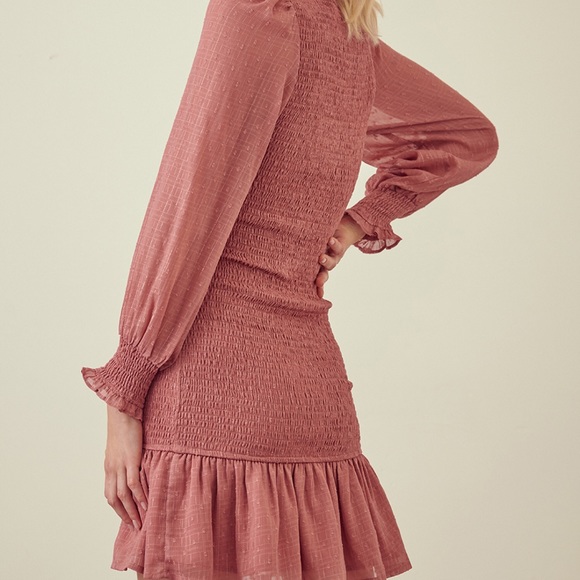 Storia Rose Long Sleeved Dress - Picture 2 of 4